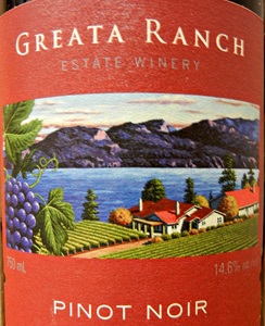 Greata Ranch Pinot Noir 2007